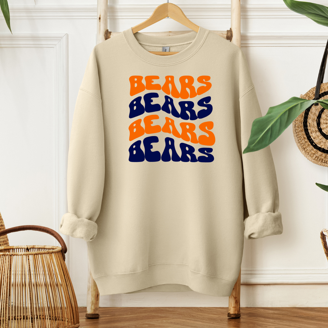 The Wavy Bears | Sweatshirt MadreForte LLC