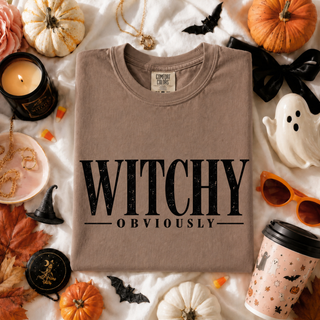 Witchy Obviously Halloween Graphic Tee
