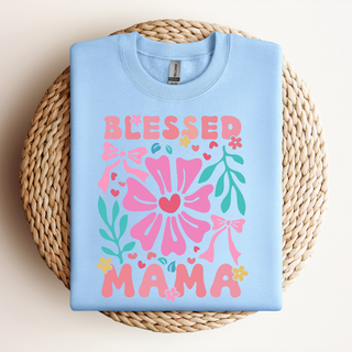 Floral Blessed Mom | Sweatshirt