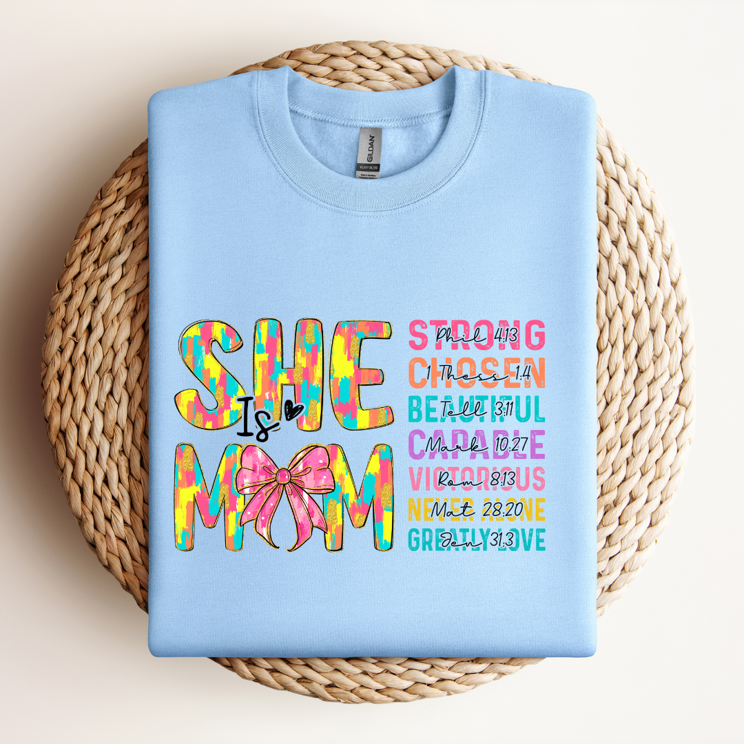 Mom Colorful| Sweatshirt & Tee MadreForte LLC