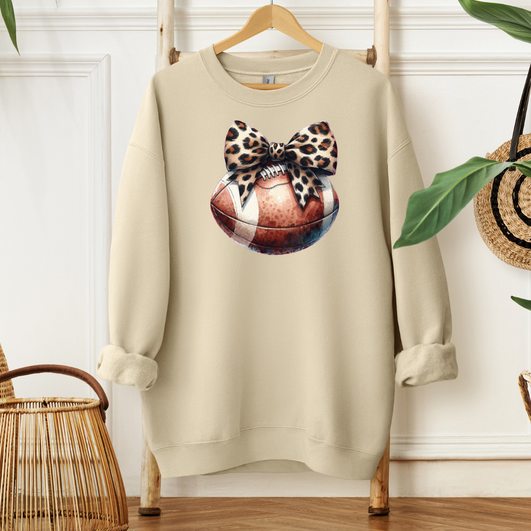 Leopard Football | Sweatshirt or Hoodie MadreForte LLC