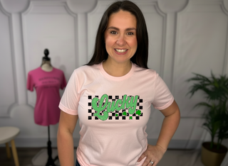 Lucky Checkered Tshirt