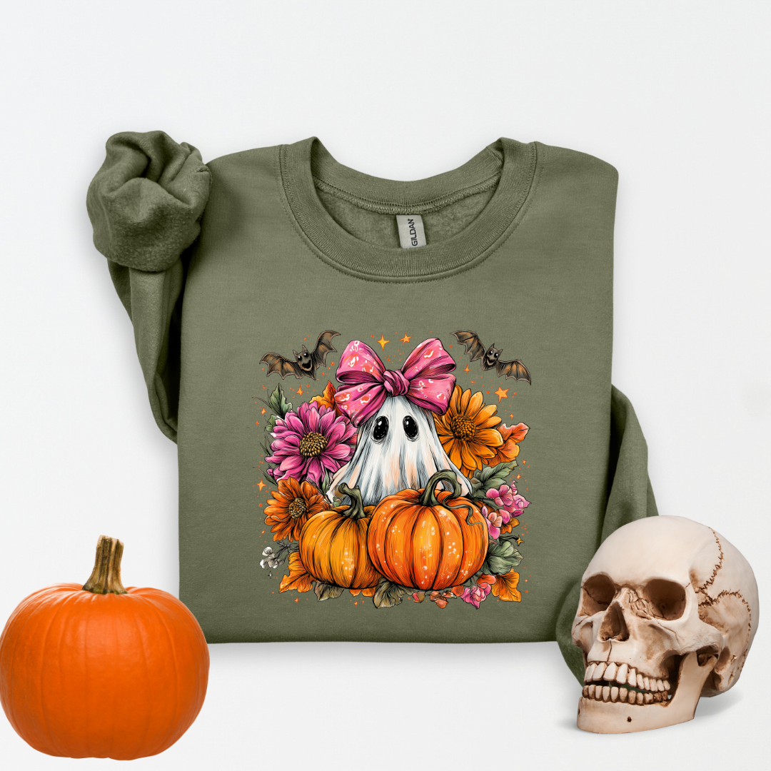 Pumpkin Patch Ghost Sweatshirt