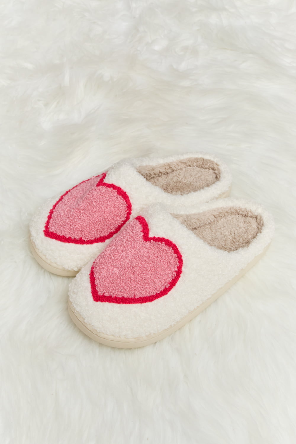 Melody Printed Plush Slide Slippers MadreForte LLC