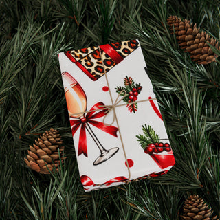 Merry & Unhinged Christmas Wrapping Paper | Funny Holiday Gift Wrap