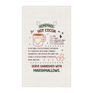 Homemade Hot Cocoa Recipe Tea Towel