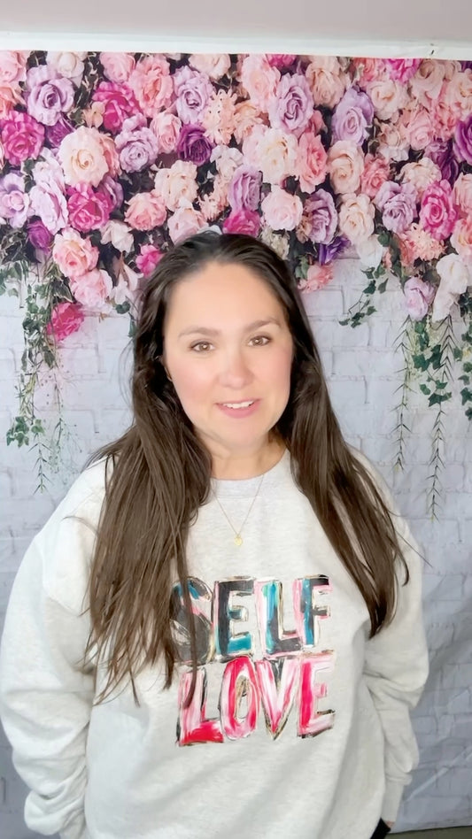 Self Love Brushed Sweatshirt