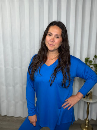 Zenana Endless Blue Lounge Set