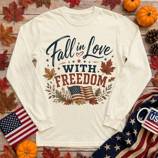 Fall In Love With Freedom Long Sleeve