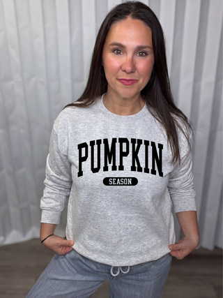 Varsity Pumpkin Season Sweatshirt