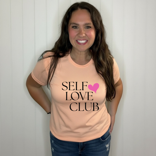 Self Love Club Heart Tee
