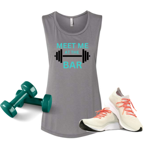 Find Me at The Bar| Bella Muscle Tank MadreForte LLC