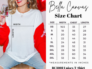 Retro Heart Love Words Tee