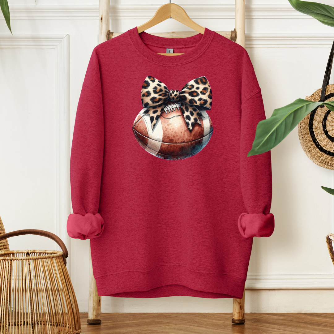 Leopard Football | Sweatshirt or Hoodie MadreForte LLC