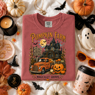 Pumpkin Farm Halloween Graphic Tee