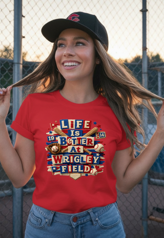 Life is Better at Wrigleyfield Tee