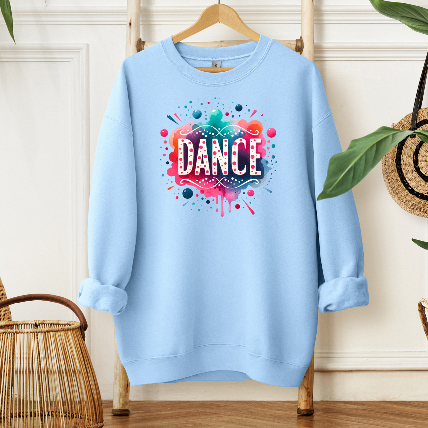 Dance Color Explosion | Sweatshirt or Hoodie MadreForte LLC