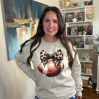 Leopard Football | Sweatshirt