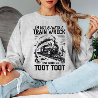 Train Wreck Sweatshirt