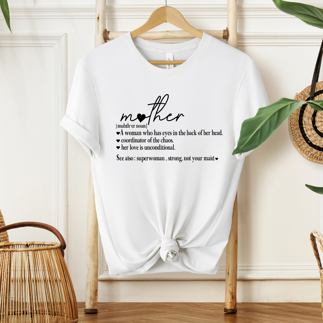 Mother Definition| Sweatshirt & Tee MadreForte LLC