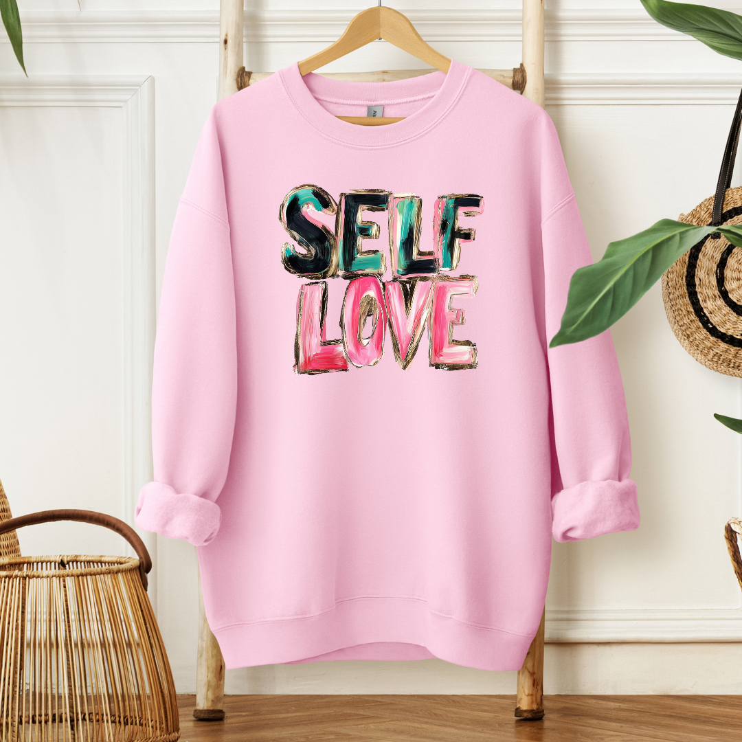 Self Love Air Brush Look | Tshirt or Sweater MadreForte LLC