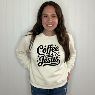 Bold Coffee & Jesus Sweatshirt
