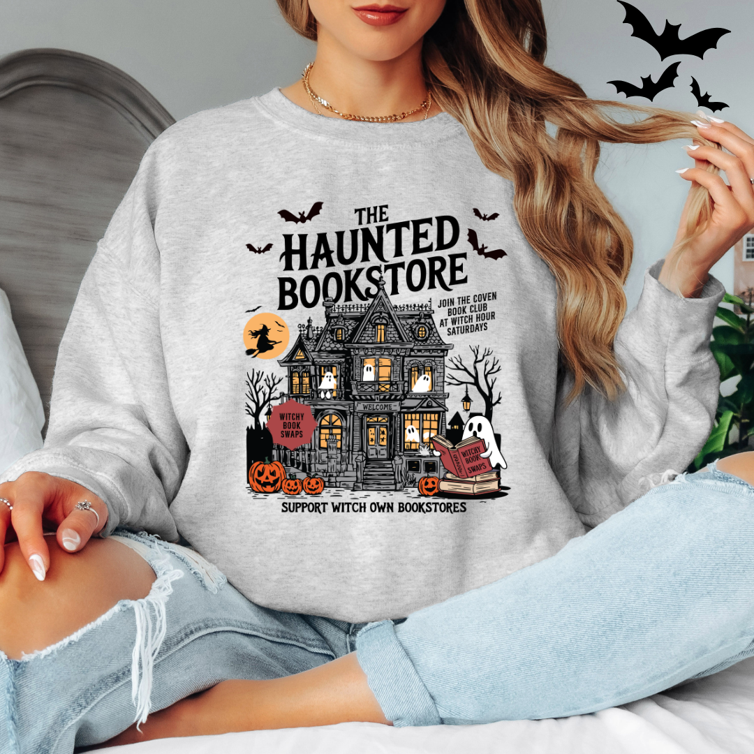 Haunted Bookstore Sweatshirt