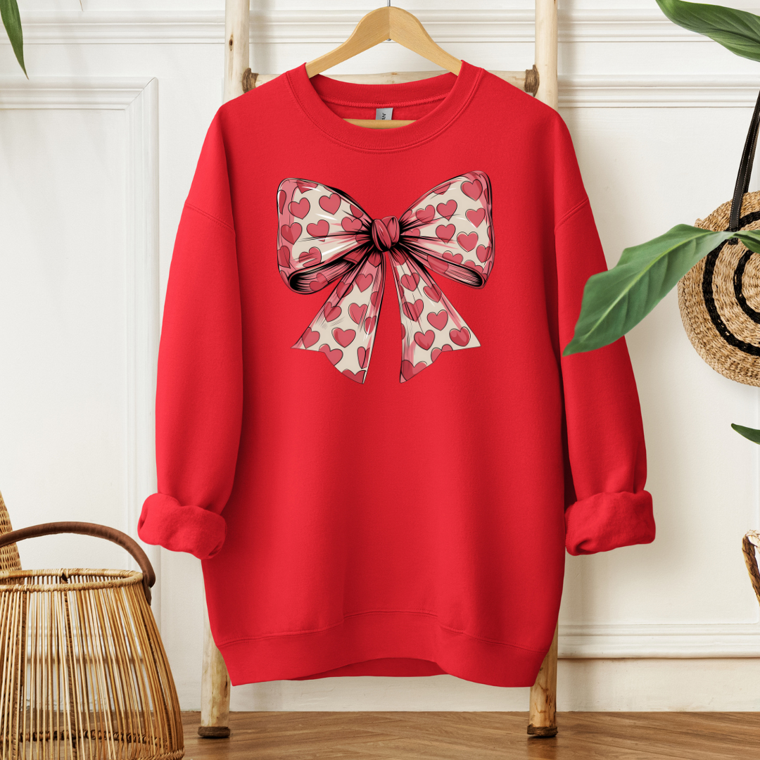 Valentine Bow| T-Shirt or Sweater MadreForte LLC