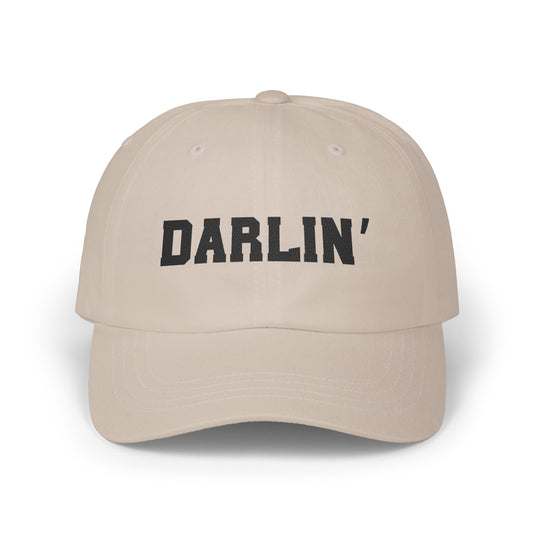 Darlin' Classic Dad Cap embroidered