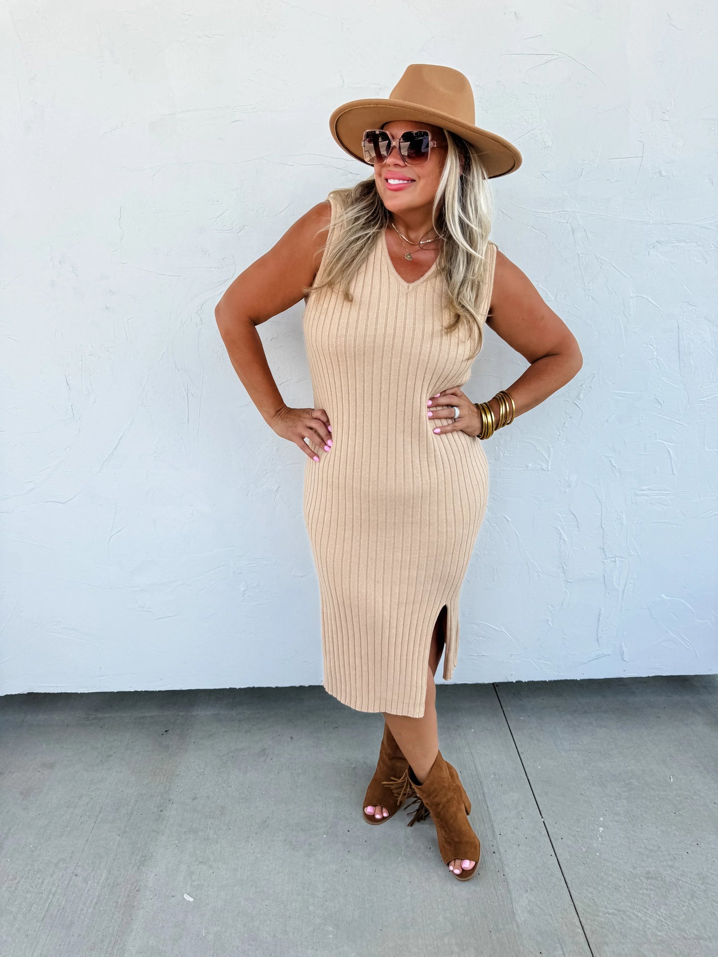 PREORDER: Livvy Sweater Dress in Three Colors MadreForte LLC