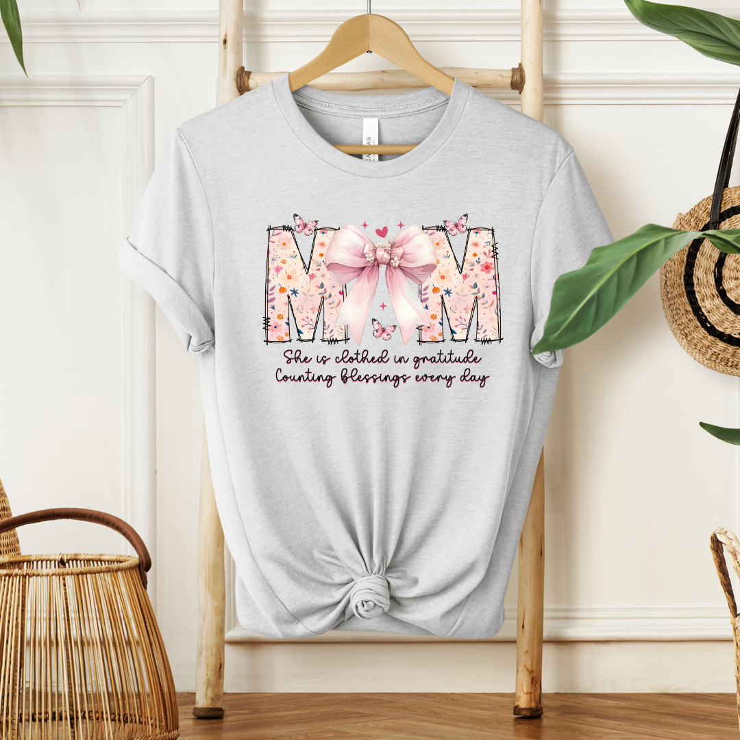 Mom Bow| Sweatshirt & Tee MadreForte LLC