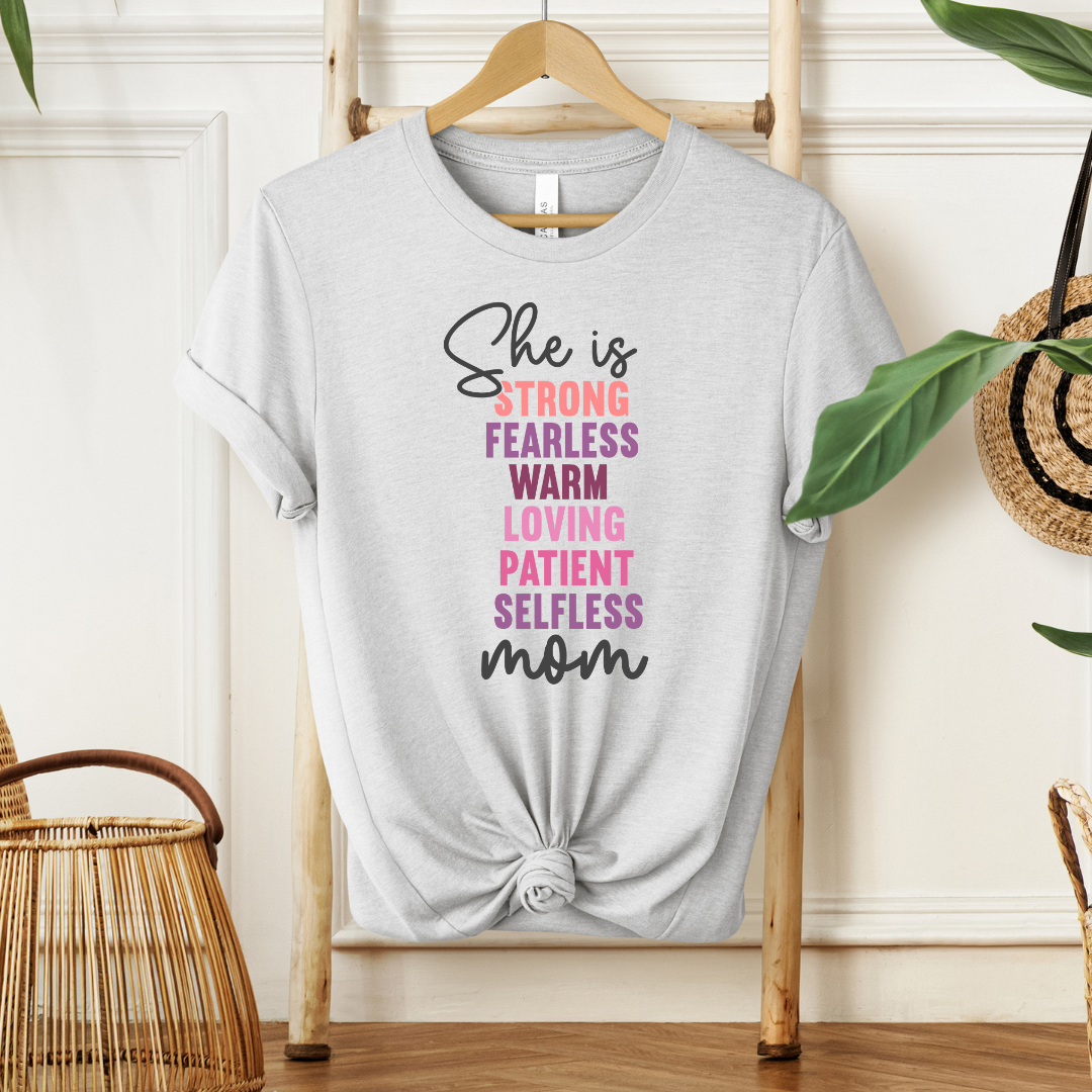 She is Mom | Sweatshirt & Tee MadreForte LLC