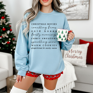 Christmas Words sweatshirt