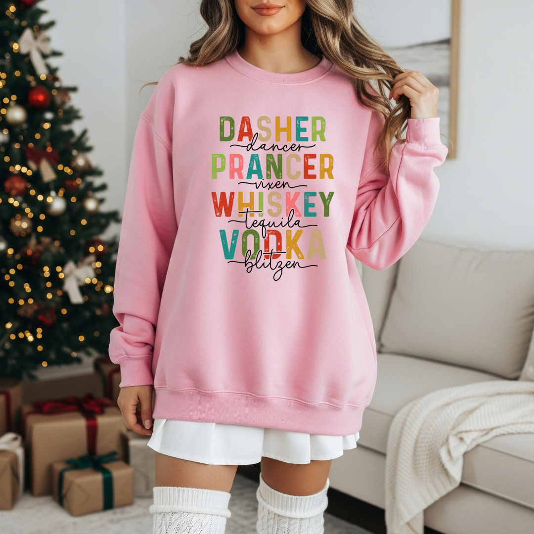 Reindeer Liquor sweatshirt