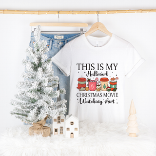 Hallmark Movie Watching Graphic Tee
