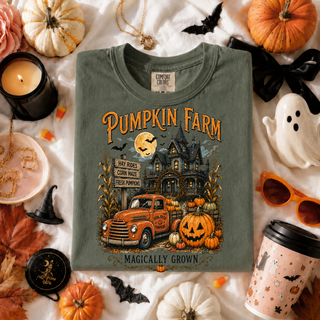 Pumpkin Farm Halloween Graphic Tee