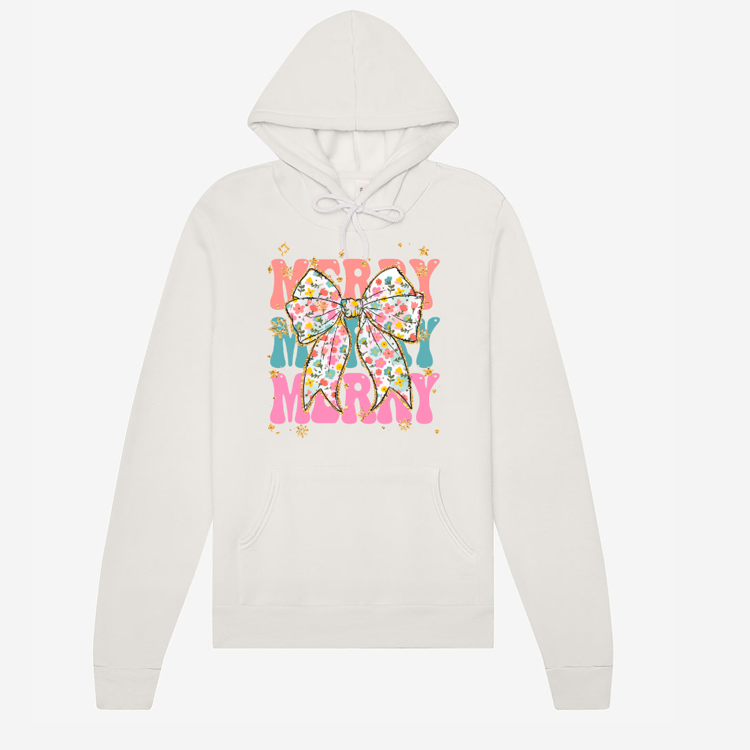 Merry Merry Christmas | Sweatshirt or Hoodie MadreForte LLC