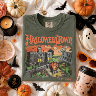 Halloweentown Town Square Graphic Tee