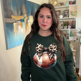 Leopard Football | Sweatshirt