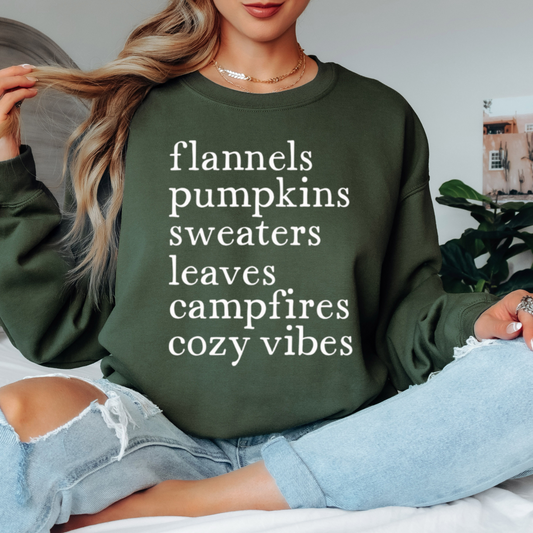 Fall Words Sweatshirt