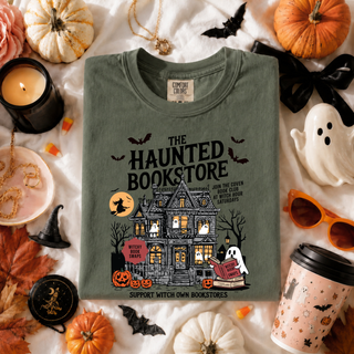 The Haunted Bookstore Graphic Tee