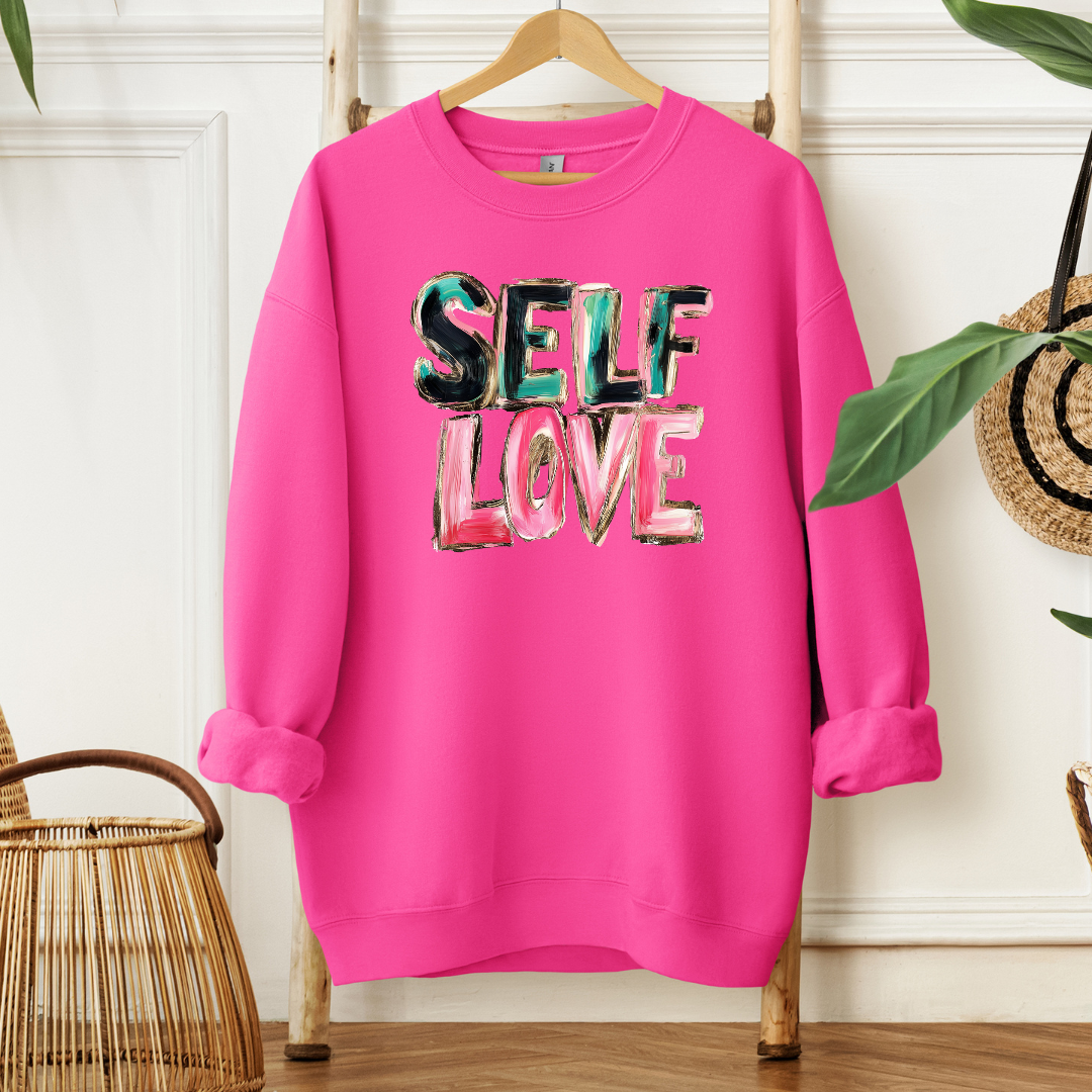 Self Love Air Brush Look | Tshirt or Sweater MadreForte LLC