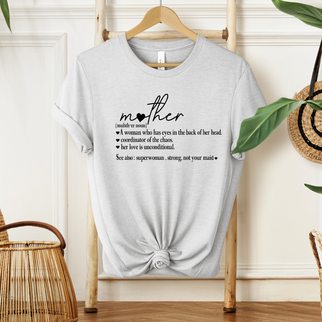 Mother Definition| Sweatshirt & Tee MadreForte LLC