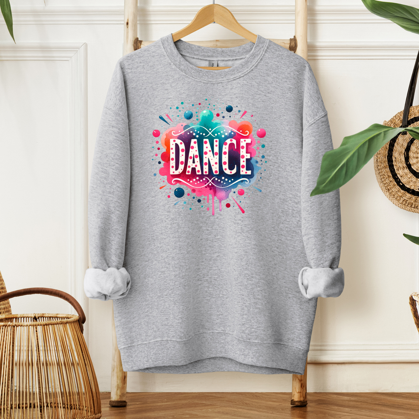 Dance Color Explosion | Sweatshirt or Hoodie MadreForte LLC