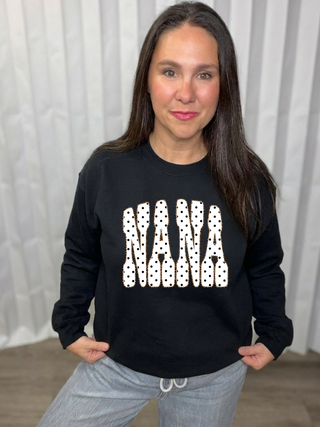 Polka Dot Nana Sweatshirt