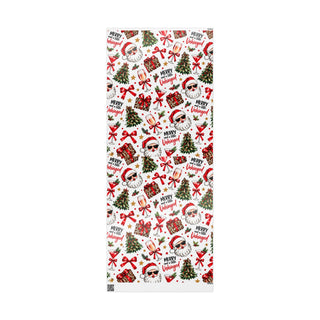 Merry & Unhinged Christmas Wrapping Paper | Funny Holiday Gift Wrap