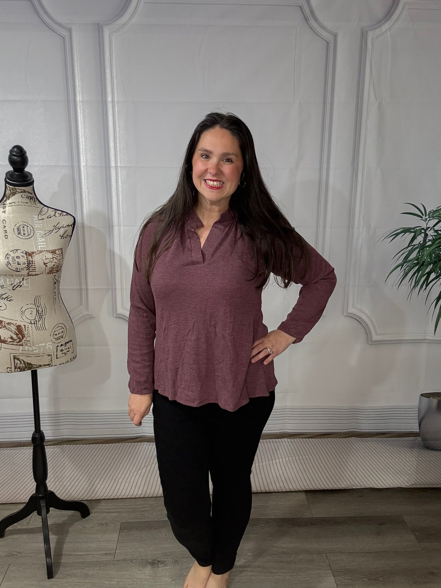 Mulberry Moon Thermal Top