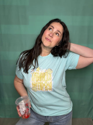 Tanned and Tipsy Tee