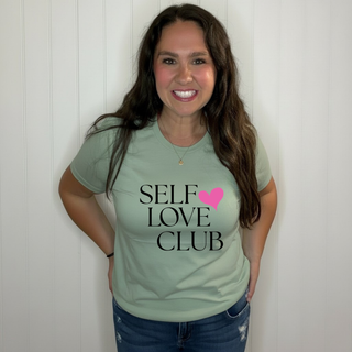 Self Love Club Heart Tee