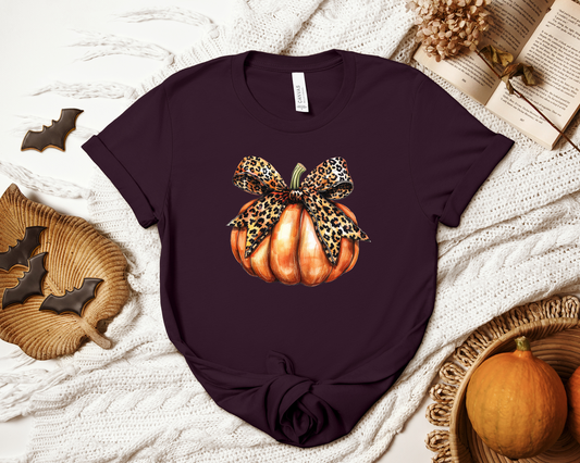 Leopard Pumpkin Tee